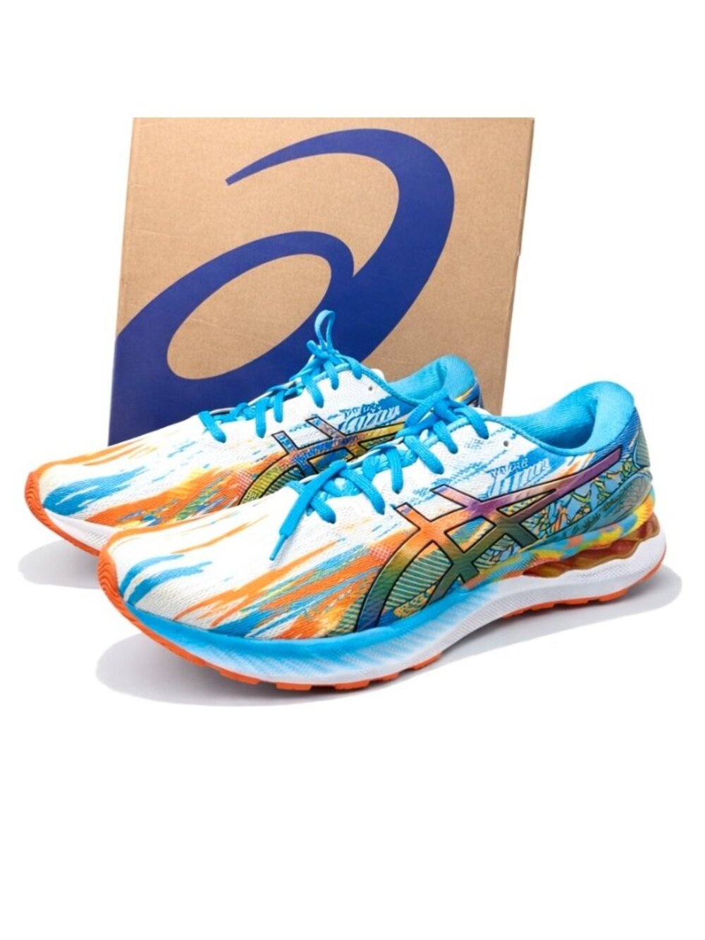 ASICS Gel-Nimbus 23 Color Injection Digital Aqua 1011B153-400 Mens 10 EU 44 - Picture 7 of 11